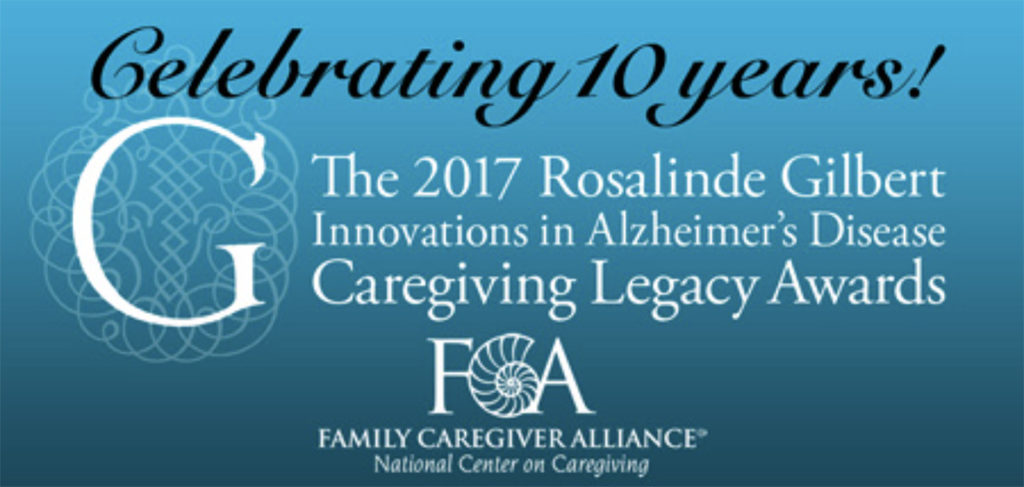 Poster for FGA Caregiving Legacy Awards