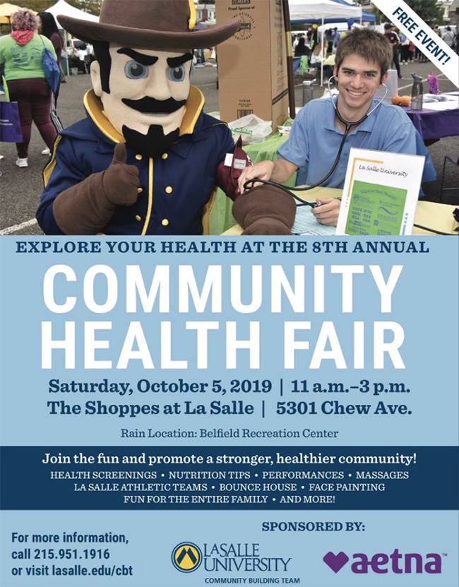 Community Health Fair poster