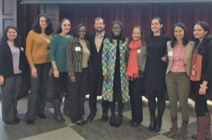 A group photo of research day participants