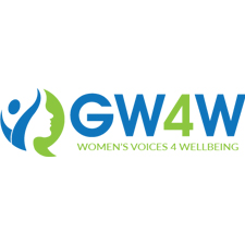 A green and blue logo that reads "GW4W"